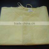 Surgical Supply PP Non-woven Isolation Gown With Knitted Cuff and Waist Tapes thumbnail-1