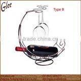 Stainless Steel Metal Wine Bottle Holder thumbnail-2