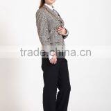 2PCS Fashion Grid Suits for Women / Ladies Suits Jaket& Pants thumbnail-3