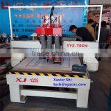 Three Working Procedure Cabinet Door Processing Woodworking Atc Cnc Router for Wood thumbnail-3
