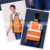 2017 High Visibility Security Reflective Mesh Safety Vest thumbnail-5