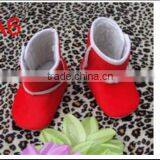 2016 Wholesale Bulk Order in China Soft Sale Baby Boots New Born Baby Shoes thumbnail-1