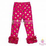 Wholesale Kids Ruffles Pants Baby Girl Ruffle Pants thumbnail-2