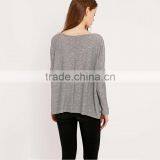 Stylish t Shirts Design Loose Neck t Shirts of Custom Long Sleeve t Shirts for Men thumbnail-2