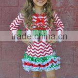 Custom Design Wholesale Clothing Boutique Clothing Girls Suit Skirts Red and White Skirts Custom Children Clothing thumbnail-1