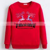 Wholesale Cheaper Customized Design Crewneck Pullover Fleece TC65/35 Cheaper Hoodies/sweatshirt thumbnail-1