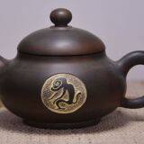 Nixing Ceramic Teapot Chinese Zodiac Monkey Tea Pots 200ml thumbnail-1