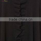 Pure Color Winter Handmade Poncho Wholesale Cashmere Women Knit Poncho thumbnail-3