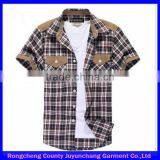Wholesale Different Colors Plaid Flannel Shirt With Cheap Price thumbnail-1