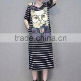 Z&M New Women Latest Fashion Dress Cartoon Dress Sheath Dress thumbnail-5