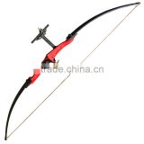 Aluminium riser recurve bows