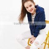 Top Sale Waterproof Nylon Jacket With Hood Breathable Womens Coats thumbnail-2