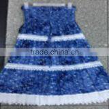 Fast Delivery High Waist Fashion Floral African Print Long Fat Women Skirts thumbnail-1