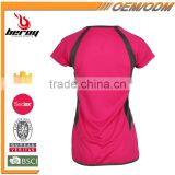 Comfort and Breathable Cotton Summer Woman T-shirt for Sports Fitness thumbnail-3