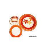 Sell Stoneware Dinner Set With Hand-painting Design thumbnail-1