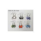 Fashion Earring With Opals thumbnail-1