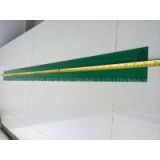 1.3 meter long double sided PCB with 0.4mm thickness