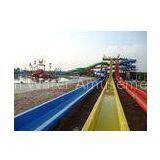 Aqua Play Park Fiberglass Water Park Slides , India Project Amusement Park Slide