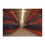 Supply Chain Push Back Pallet Racking Steel Storage Shelving 2 Uprights Frame thumbnail-1
