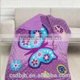 FeiYue New Design Butterfly Super Soft Microfiber Sherpa Blanket For Children