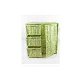 Manual Woven Delicate Bath&kitchen Storage Cabinet