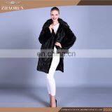China Supplier Winter Mink Fur Coat / Mink Coat With Fur Collar thumbnail-5