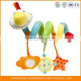 Custom Baby Plush Animals Infant Spring Hanging Toys