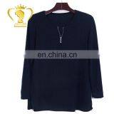 2017 Autumn Fashion Women Wear Korean Blouse With Zipper at Neck thumbnail-3