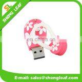 2016 Promotional Gifts Custom Rubber Slipper Shaped Mini Cute Usb thumbnail-2