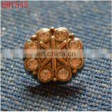 Fashion Acryllic Decorate Diamond Metal Denim Rivets thumbnail-1