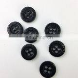 Custom Black Large Resin Cheap Polyester Clothing Buttons thumbnail-6