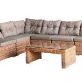 Modern Sectional Modular Wicker 5 Seater Sofa Set Rattan Garden Line Patio Furniture thumbnail-2