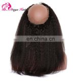 Wholesale Factory Price Brazilian Hair 360 lace frontal with bundles