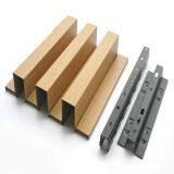 U Shaped Suspended Aluminum Metal False Square Tube Baffle Ceiling thumbnail-3
