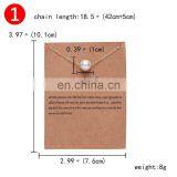 Rinhoo Бабочка Слон Перл Любви Золотой Подвеска-Цепочка для Шеи, Ключица, Фешн-Цепочка, Женское Ювелирное Изделие thumbnail-3