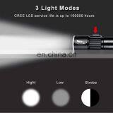 Mini USB Rechargeable Bike Bicycle LED Flashlight Waterproof thumbnail-3