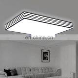 Black and White Striped Square Ceiling Lamp Acrylic Living Room Lamp thumbnail-2