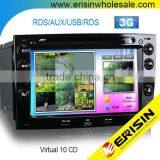 Erisin ES7691M 7" Car DVD GPS Player for MEGANE 2006 thumbnail-1