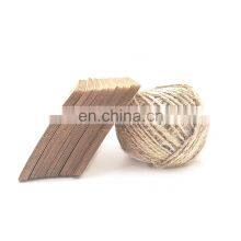 Blank Design Wedding Brown Rectangle Craft Hang Kraft Paper Tags thumbnail-5