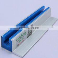 Plastic arc UHMW PE linear guide rail for elevator/window