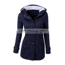 Factory Custom Women's Spring and Autumn Long-sleeved Casual Sports Hooded Zipper Start Sweater Jacket Women S-5XL thumbnail-4