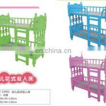 Cute Animal Colorful Cheap Stackable Plastic Children School Bed for Wholesale thumbnail-3