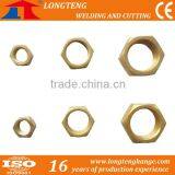 CNC Cutting Machine Brass Jam Nut Customized Pipeline Accessories for Connecting Pipes thumbnail-1
