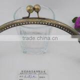 Housweety Metal Purse Bag Frame Kiss Clasp Lock Bronze Tone 25*10.5 thumbnail-1