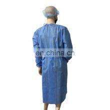 35gsm SMS Disposable Isolation Gown Hospital Uniform High Quality ISO CE Certificate Disposable Scrub Suit thumbnail-3