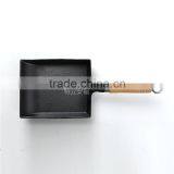 Mini Wooden Handle Cast Iron Cake Pan