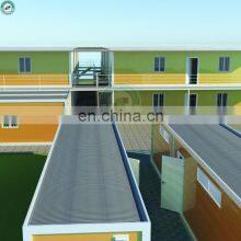 Flatpack Container Bunkhouse for Engineers Container Staff Dormitory Living Area Staff Quarters With AC and Beddings thumbnail-2