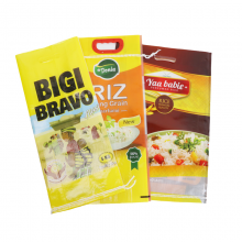 25kg 50 kg Paper Plastic Bag E-Z Open Kraft Laminated PP Woven Bag Moisture Proof for Charcoal, Flour Feed