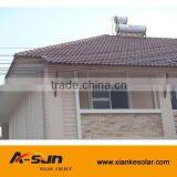 Indoor High Quality Low Pressurized Galvanized Steel Water Solar Heater thumbnail-3