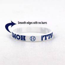 Factory Price Baseball Inspired Baseball Enthusiast Silicone Wristband Sport Athlete Waterproof Smoothly Print Bracelet thumbnail-3